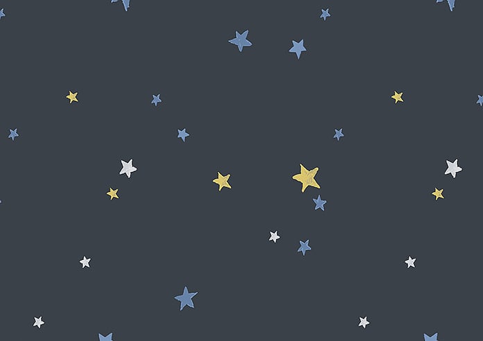 Laura Ashley Painterly Stars, Midnight - Roller Blind - Image 6